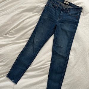 Madewell High Rise Skinny Jeans 29
